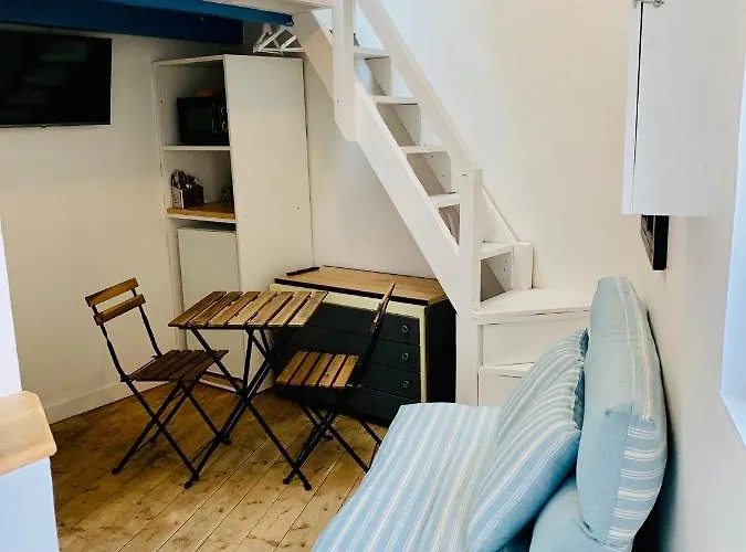 度假居 Eco Mezzanine Wifi Stationnement Rue Gratuit Terrasse Dans Jardin