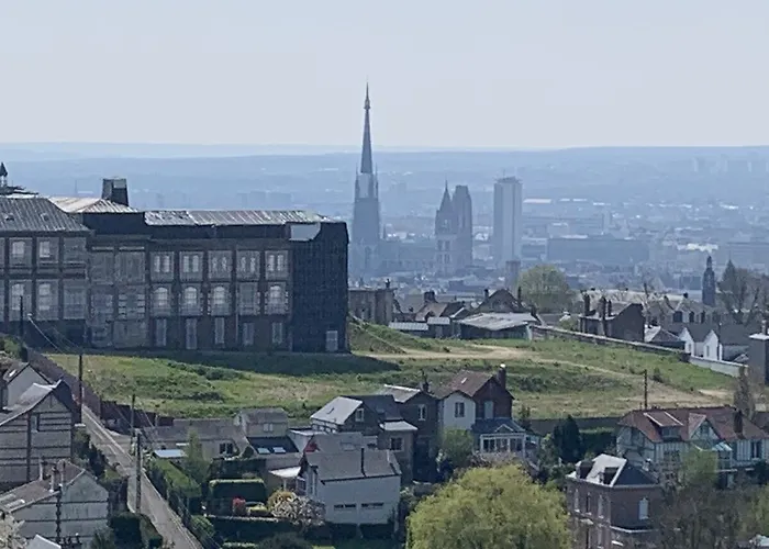 Eco Mezzanine Wifi Stationnement Rue Gratuit Terrasse Dans Jardin * 鲁昂