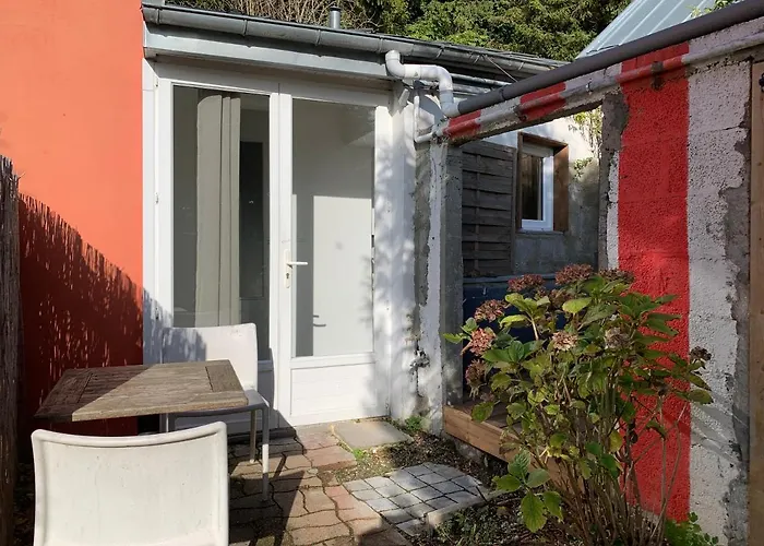 度假居 Eco Mezzanine Wifi Stationnement Rue Gratuit Terrasse Dans Jardin