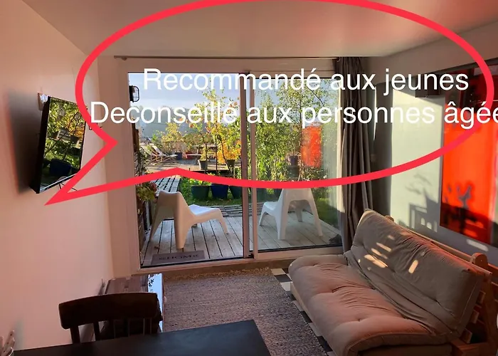 Eco Mezzanine Wifi Stationnement Rue Gratuit Terrasse Dans Jardin *