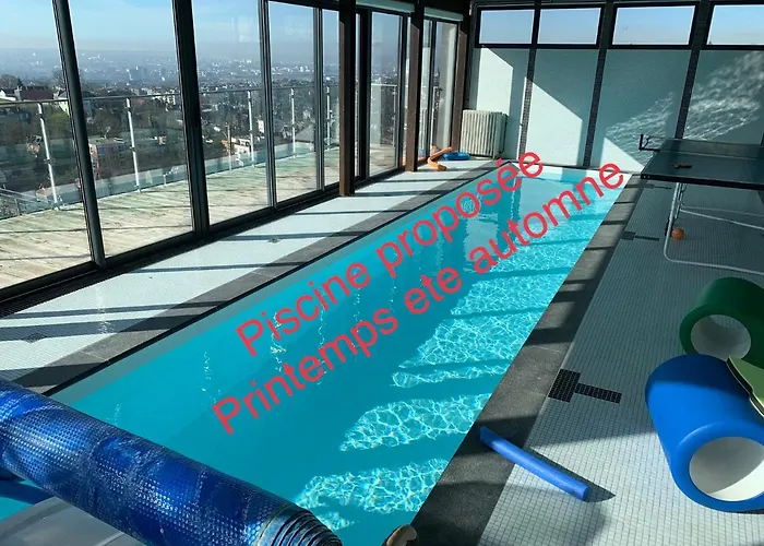 度假居 Eco Mezzanine Wifi Stationnement Rue Gratuit Terrasse Dans Jardin