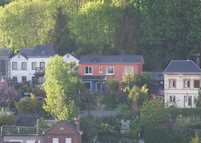 Eco Mezzanine Wifi Stationnement Rue Gratuit Terrasse Dans Jardin * 鲁昂